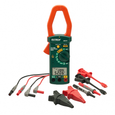 Extech 380976-K Single Phase Three Phase 1000A AC Power Clamp Meter Kit Extech 380976-K Single Phase Three Phase 1000A AC Power Clamp Meter Kit