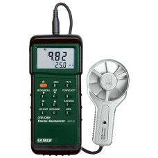 Extech 407113 Heavy Duty CFM Metal Vane Anemometer Extech 407113 Heavy Duty CFM Metal Vane Anemometer