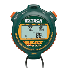 Extech HW30: HeatWatch™ Humidity/Temperature Stopwatch Extech HW30: HeatWatch™ Humidity/Temperature Stopwatch